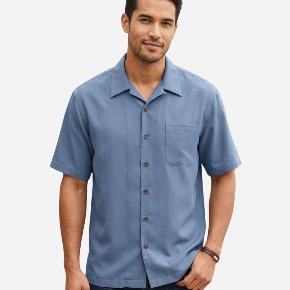 Port-authority Men's Blue Shirt